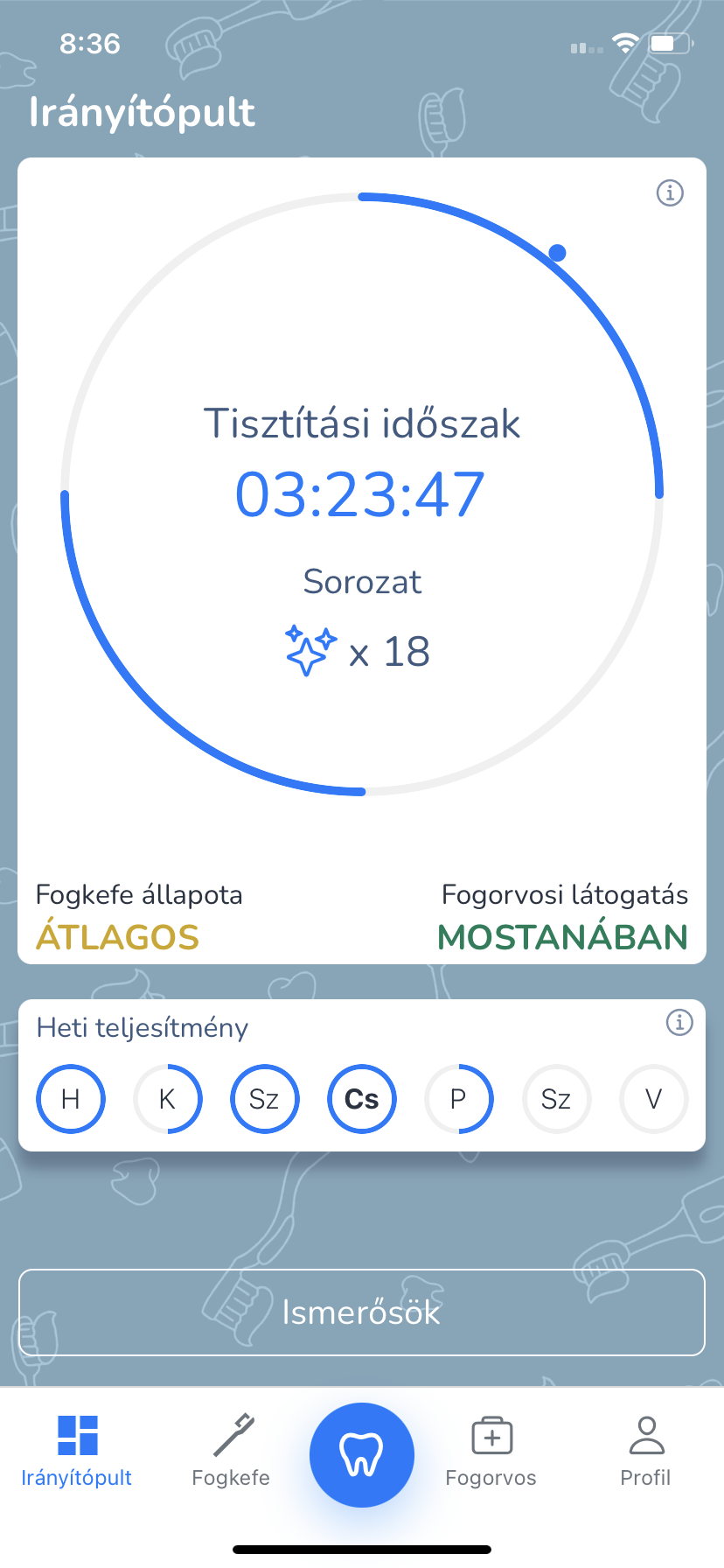 Your App main screen